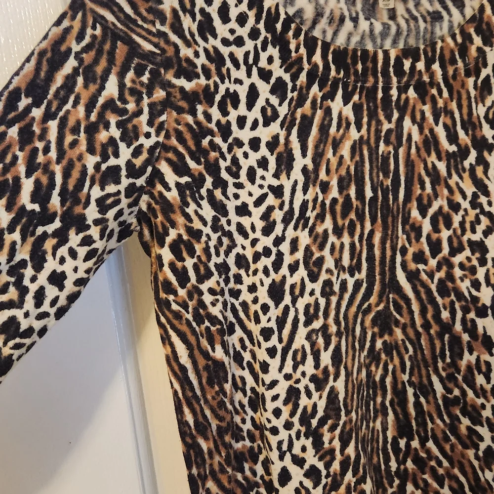J. Crew Leopard Print Sweater